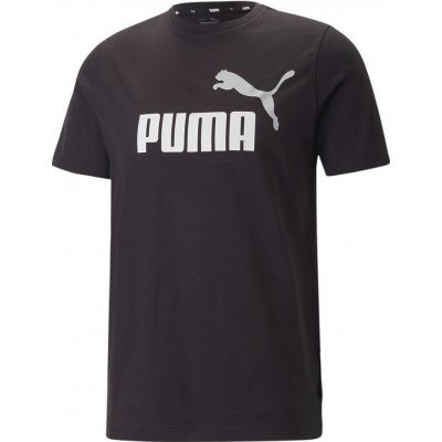 Puma pánské triko ESS+ 2 COL LOGO TEE 586759-61 Black