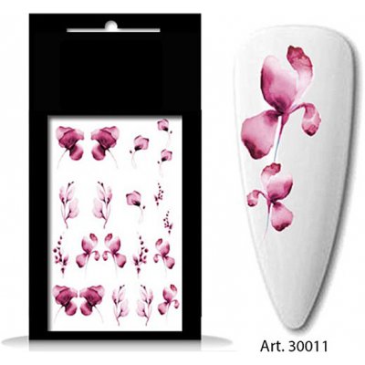 BIO nails vodolepka 30011 květy – Zboží Mobilmania
