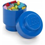 LEGO® Storage Brick 1 modrý kulatý – Zbozi.Blesk.cz