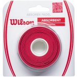 Wilson AbsorbX Overgrip 3 ks Red – Zboží Mobilmania