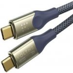 Voltme C2199 Powerlink Utron Series USB-C/USB-C, CTC 5A/240W, 1,2m, šedý, modrý – Zboží Živě