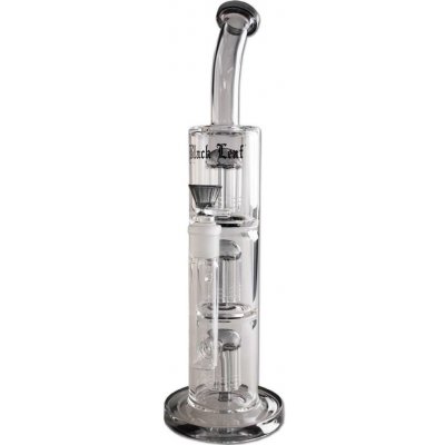 Black Leaf válcový bong 3x Tree perkolátor 39 cm Šedá – Hledejceny.cz