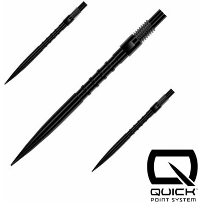 Harrows Quick Point HM Grip černé 26mm – Zboží Mobilmania