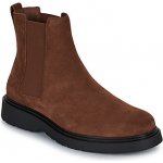 Calvin Klein Jeans kotníkové boty Combat hnědé – Zboží Mobilmania