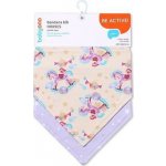 BabyOno Bavlněné slintáčky 2 ks Koníci – Zboží Dáma