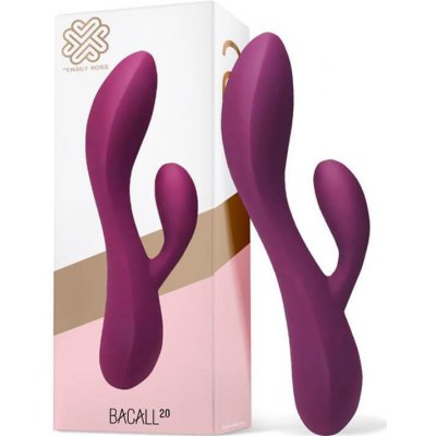 Engily Ross Bacall 2.0 - Rechargeable G-spot Vibrator with Paddles purple – Zboží Mobilmania