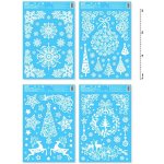 Okenní fólie MFP Paper vánoce glitr VA003 20x30cm – Hledejceny.cz