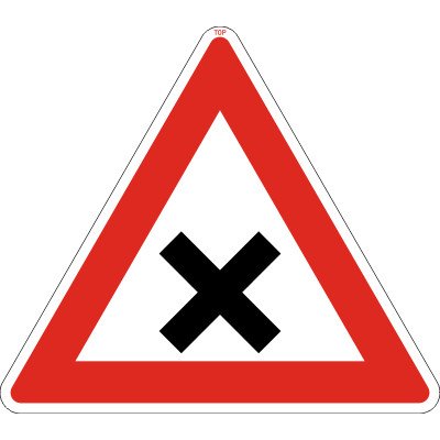 Dopravní Značka A3 Křižovatka – Zboží Dáma