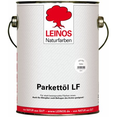 Leinos naturfarben LF Parketový olej 2,5 l bezbarvý