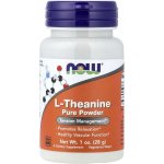 Now Foods L-theanin čistý prášek 28 g – Hledejceny.cz