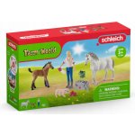 Schleich 42486 Návštěva lékaře u klisny a hříběte – Zboží Mobilmania