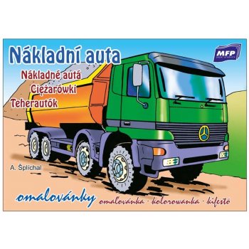 MFP Omalovánky A5 Nákladní auta