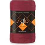 FARO Deka mikroplyš super soft bordo – Zboží Dáma