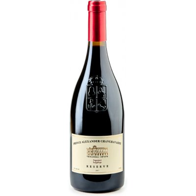 Tsinandali Estate Saperavi reserve gruzínské suché červené 2017 13,45% 0,75 l (holá láhev) – Hledejceny.cz