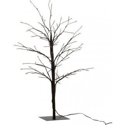 J-Line by Jolipa Dekorace černý svítící stromeček Tree Bare Led S - Ø 20*57 cm - J-Line by Jolipa – Hledejceny.cz