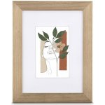 Hama rámeček dřevěný ALBERO, taupe, 30x40 cm – Zboží Mobilmania
