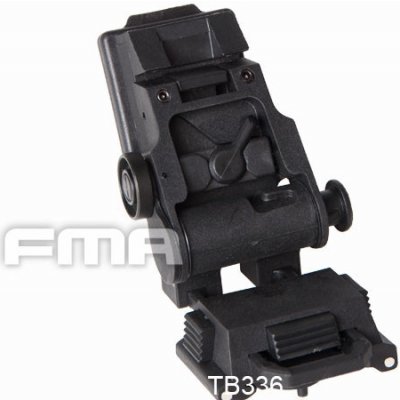 FMA FMA plastová montáž L3G10 na přilbu pro NVG PVS-15 / 18 Černá – Zboží Dáma