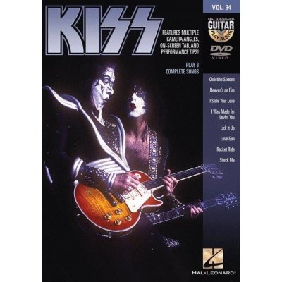 Guitar Play-Along DVD 34 Kiss video škola hry na kytaru