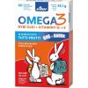 Doplněk stravy Vitar Kids Bob a Bobek Omega 3 rybí olej + vitaminy D3 + E 60 kapslí