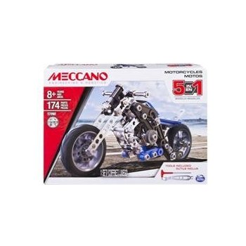 Meccano Motocykly 5v1