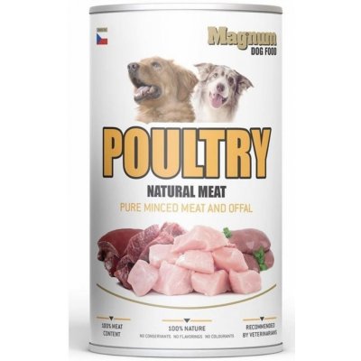 MAGNUM Natural POULTRY Meat dog 1200 g – Hledejceny.cz