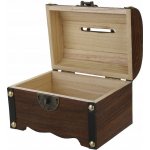 VELKÁ DŘEVĚNÁ POKLADNIČKA NA ZIP 14X15X20 CM – Sleviste.cz