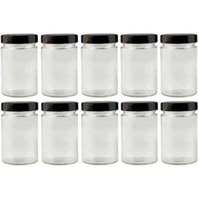 DuraHome Sklenice zavařovací s víčkem 66 10 ks x 330 ml – Hledejceny.cz