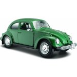 Maisto Volkswagen Beetle zelená 1:24 – Zboží Dáma