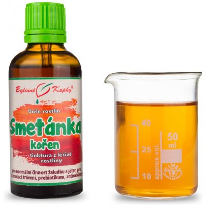 Bylinné kapky Smetanka pampeliška list kapky Duše rostlin tinktura 50 ml – Hledejceny.cz