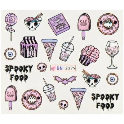 BIO nails Vodolepka BN 2379 halloween – Zboží Mobilmania