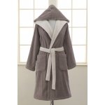 Soft Cotton krátký župan Leaf s kapucí Hnědá – Hledejceny.cz