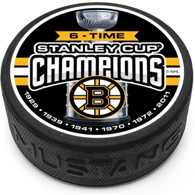 Mustang Puk Boston Bruins Six-Time Stanely Cup Champions Puck – Zbozi.Blesk.cz