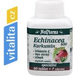 MedPharma Echinacea 600 Forte kurkumin vit. C bez černý zinek 67 tablet – Hledejceny.cz