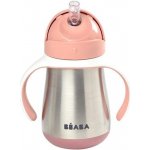 Beaba Hrnek termoizolační s brčkem nerez 250 ml Pink – Hledejceny.cz
