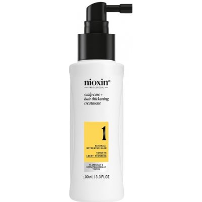 Nioxin System 1 Scalp Care a Hair Thickening Treatment 100 ml – Zboží Dáma