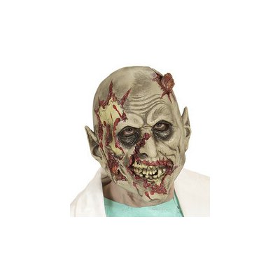 Latexová maska zombie z laboratoře – Hledejceny.cz