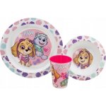 Stor Sada plastového nádobí pro děti s kelímkem Tlapková patrola Paw patrol 3 díly – Sleviste.cz