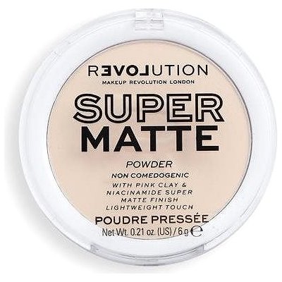 Revolution Relove Pudr Super Matte Pressed Translucent Translucent 7,5 g – Zbozi.Blesk.cz