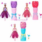 Mattel Barbie PETAL POP květinové překvapení růžový tulipán – Zboží Mobilmania