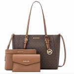 Michael Kors Set 3 kabelek 3 v 1 Charlotte logo hnědá – Zbozi.Blesk.cz