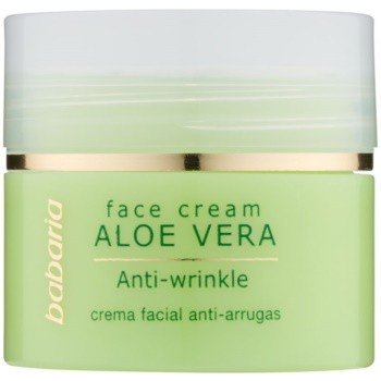 Babaria Aloe Vera hydratační krém s aloe vera Moisturiser Face Cream UVB protection 50 ml