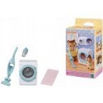 Sylvanian Families 5445 Nábytek automatická pračka a vysavač – Zboží Dáma