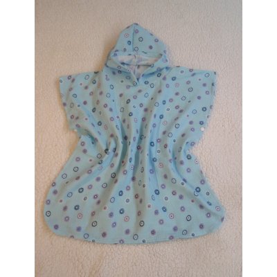 Pro útulný domov Dětské pončo s kapucí mušelínové Kroužky – Zbozi.Blesk.cz