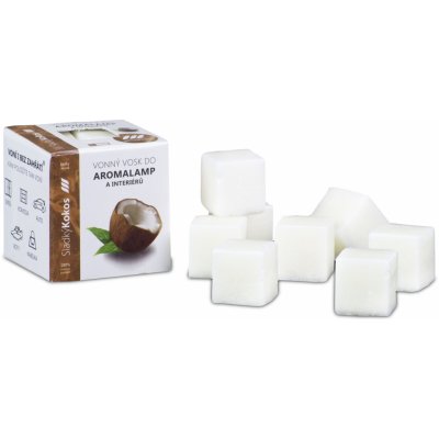 Kozák Sladký kokos přírodní vonný vosk do aromalamp a interiérů 8 kostiček 30 g – Hledejceny.cz
