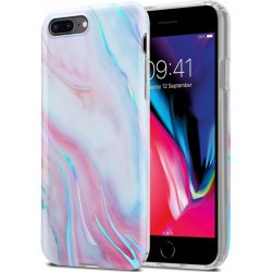 Cadorabo ochranné pouzdro pro Apple iPhone 7 PLUS / 7S PLUS / 8 PLUS v bílém TPU pouzdře na mobilní telefon Etui Case Cover