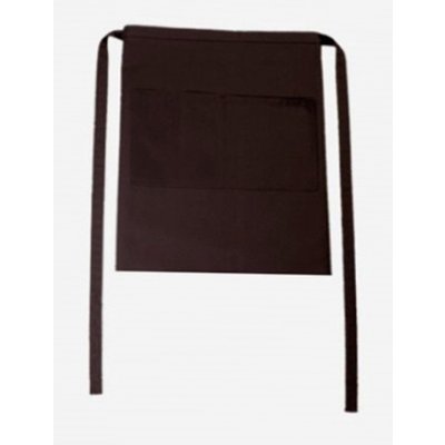 Workwear Roma Krátká pracovní zástěra 01262-01 Chocolate – Hledejceny.cz