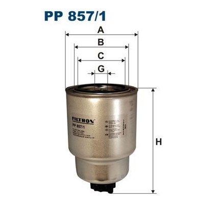 Palivový filtr FILTRON PP 857/1 – Zboží Mobilmania