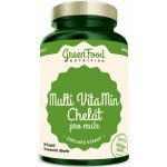 GreenFood Nutrition Multi VitaMin Chelát pro muže 90 kapslí – Hledejceny.cz