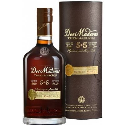 Dos Maderas PX Ron Añejo Superior Reserve 5+5 10y 40% 0,7 l (tuba)