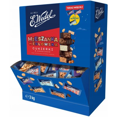 E.Wedel směs Wedlowska v čokoládě 3 kg – Zboží Dáma